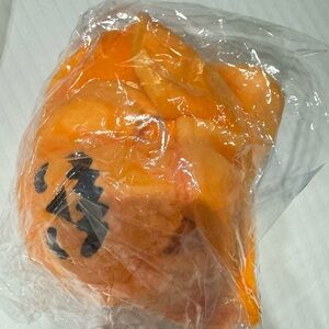 Pumpkin Labubu Costume Orange Plush Toy
